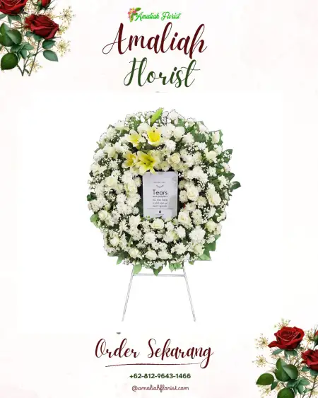 Krans Bunga Duka Kebayoran Lama Selatan